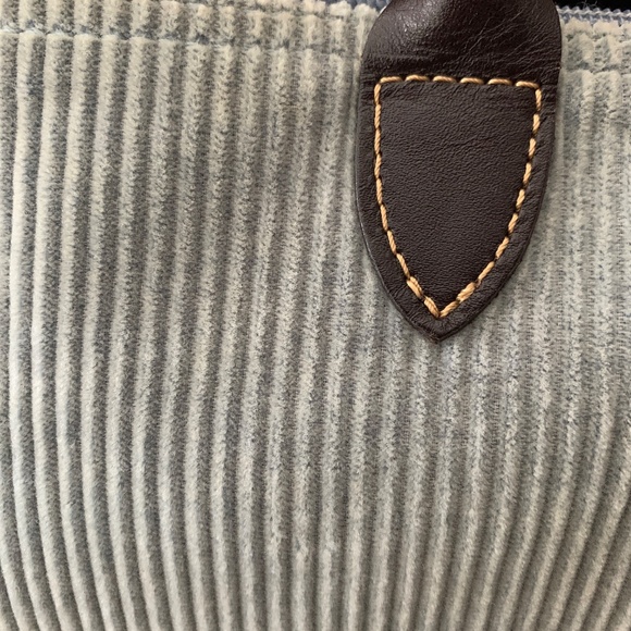 LongChamp Corduroy and Leather Handle Bag - Picture 13 of 14